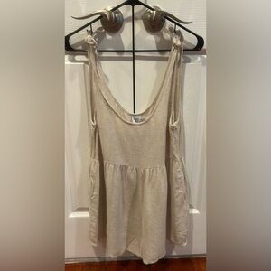 NTW Princess Polly Tay Romper - Beige size 4